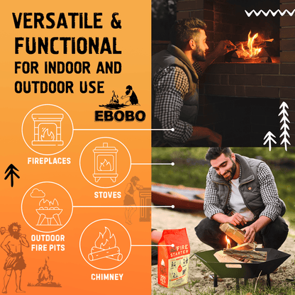 Wood Wool Fire Starter – 150 pcs